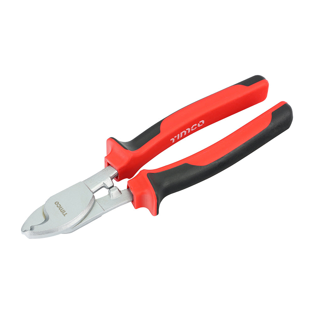 This is an image of Timco - Cable & Wire Cutters 8" (1 Each Backing Card) 468186