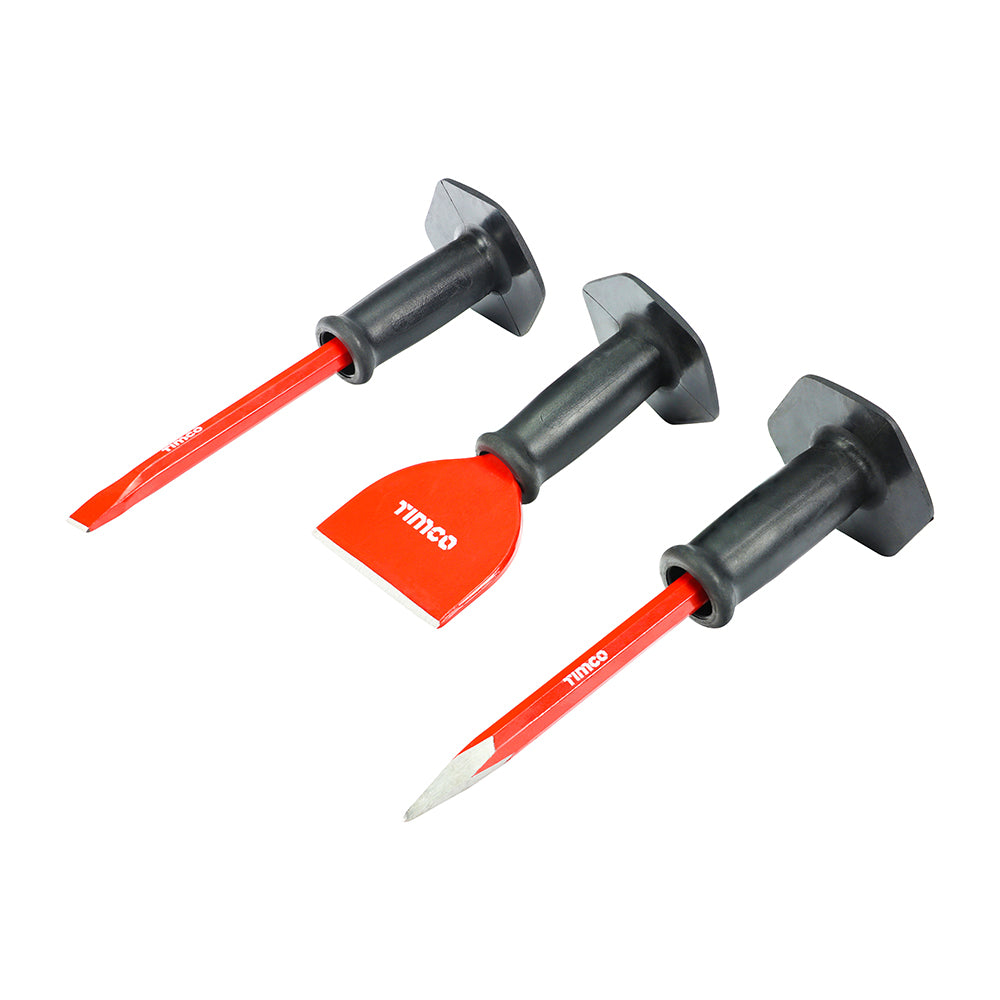 This is an image of Timco - Bolster & Chisel Set 3pcs (3 Pieces Pack) 468227