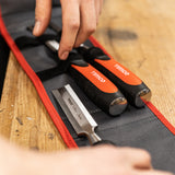 This is an image of Timco - Bevel Edge Wood Chisel Set 3pcs (3 Pieces Blister Pack) 468248
