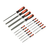 This is an image of Timco - File & Needle File Set 16pcs (16 Pieces Fabric Case) 468251