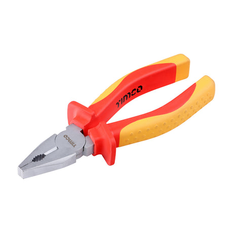 This is an image of Timco - VDE Combination Pliers 6" (1 Each Backing Card) 468478