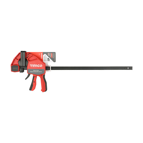 This is an image of Timco - Heavy Duty Quick Change Bar Clamp 18" (1 Each Backing Card) 468647