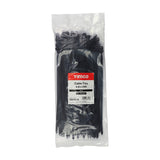 This is an image of Timco - Cable Ties - Black 4.8 x 200mm - (100 PCS Bag) 48200CTB