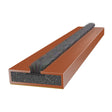 This is an image of Timco - Intumescent Fire & Smoke Seals - Door Pack - Brown 10 x 4 x 1050mm (5 Pieces Bag) 487336