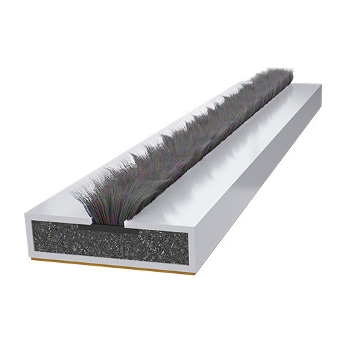 This is an image of Timco - Intumescent Fire & Smoke Seals 10 x 4 x 2100mm (50 Pieces Bag) 487408
