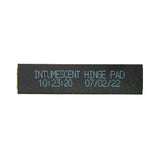 This is an image of Timco - Intumescent Hinge Pads 75 x 18 x 1.0mm (6 Pieces TIMpac) 487492