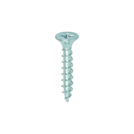 This is an image of Timco - Solo Chipboard & Woodscrews - PZ - Double Countersunk - Zinc 5.0 x 30mm - (200 PCS Box) 50030SOLOZ