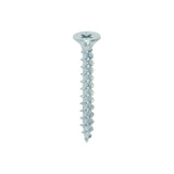 This is an image of Timco - Solo Chipboard & Woodscrews - PZ - Double Countersunk - Zinc 5.0 x 40mm - (200 PCS Box) 50040SOLOZ