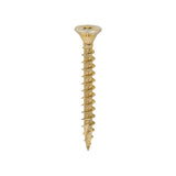This is an image of Timco - C2 Strong-Fix Screws - PZ - Double Countersunk - Twin-Cut - Yellow 5.0 x 45mm - (200 PCS Box) 50045C2