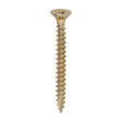 This is an image of Timco - Classic Multi-Purpose Screws - PZ - Double Countersunk - Yellow 5.0 x 50mm - (200 PCS Box) 50050CLAF