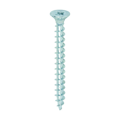 This is an image of Timco - Solo Chipboard & Woodscrews - PZ - Double Countersunk - Zinc 5.0 x 50mm - (200 PCS Box) 50050SOLOZ