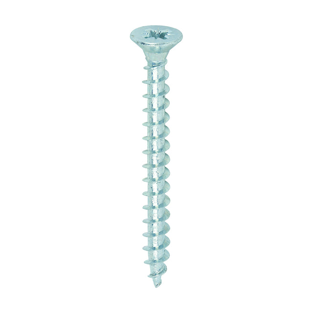 This is an image of Timco - Solo Chipboard & Woodscrews - PZ - Double Countersunk - Zinc 5.0 x 50mm - (200 PCS Box) 50050SOLOZ