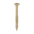 This is an image of Timco - Velocity Premium Multi-Use Screws - PZ - Double Countersunk - Yellow 5.0 x 50mm - (600 PCS Tub) 50050VYTUB