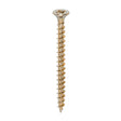 This is an image of Timco - Solo Chipboard & Woodscrews - PZ - Double Countersunk - Yellow 5.0 x 60mm - (200 PCS Box) 50060SOLOC