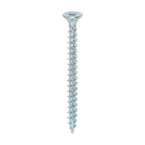 This is an image of Timco - Solo Chipboard & Woodscrews - PZ - Double Countersunk - Zinc 5.0 x 60mm - (200 PCS Box) 50060SOLOZ