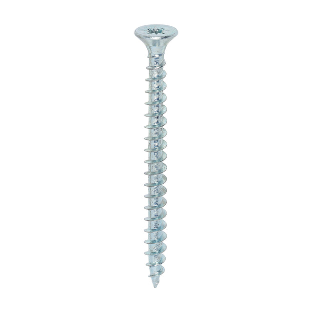 This is an image of Timco - Solo Chipboard & Woodscrews - PZ - Double Countersunk - Zinc 5.0 x 60mm - (200 PCS Box) 50060SOLOZ