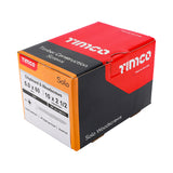 This is an image of Timco - Solo Chipboard & Woodscrews - PZ - Double Countersunk - Zinc 5.0 x 60mm - (200 PCS Box) 50060SOLOZ