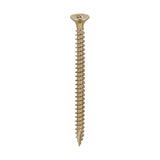 This is an image of Timco - Classic Multi-Purpose Screws - PZ - Double Countersunk - Yellow 5.0 x 70mm - (200 PCS Box) 50070CLAF