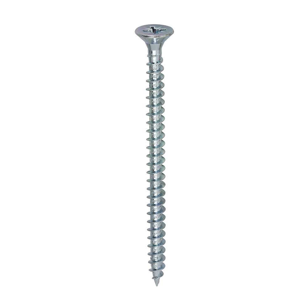 This is an image of Timco - Solo Chipboard & Woodscrews - PZ - Double Countersunk - Zinc 5.0 x 70mm - (200 PCS Box) 50070SOLOZ