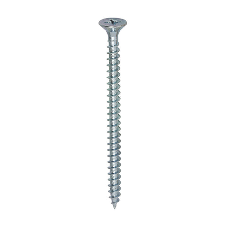 This is an image of Timco - Solo Chipboard & Woodscrews - PZ - Double Countersunk - Zinc 5.0 x 70mm - (200 PCS Box) 50070SOLOZ