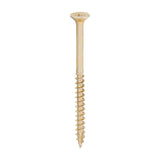 This is an image of Timco - Velocity Premium Multi-Use Screws - PZ - Double Countersunk - Yellow 5.0 x 70mm - (1000 PCS Box) 50070VYIND