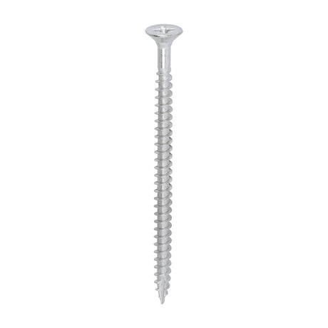 This is an image of Timco - Classic Multi-Purpose Screws - PZ - Double Countersunk - A2 Stainless Steel 5.0 x 80mm - (200 PCS Box) 50080CLASS
