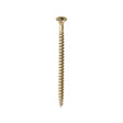 This is an image of Timco - Solo Chipboard & Woodscrews - PZ - Double Countersunk - Yellow 5.0 x 80mm - (200 PCS Box) 50080SOLOC