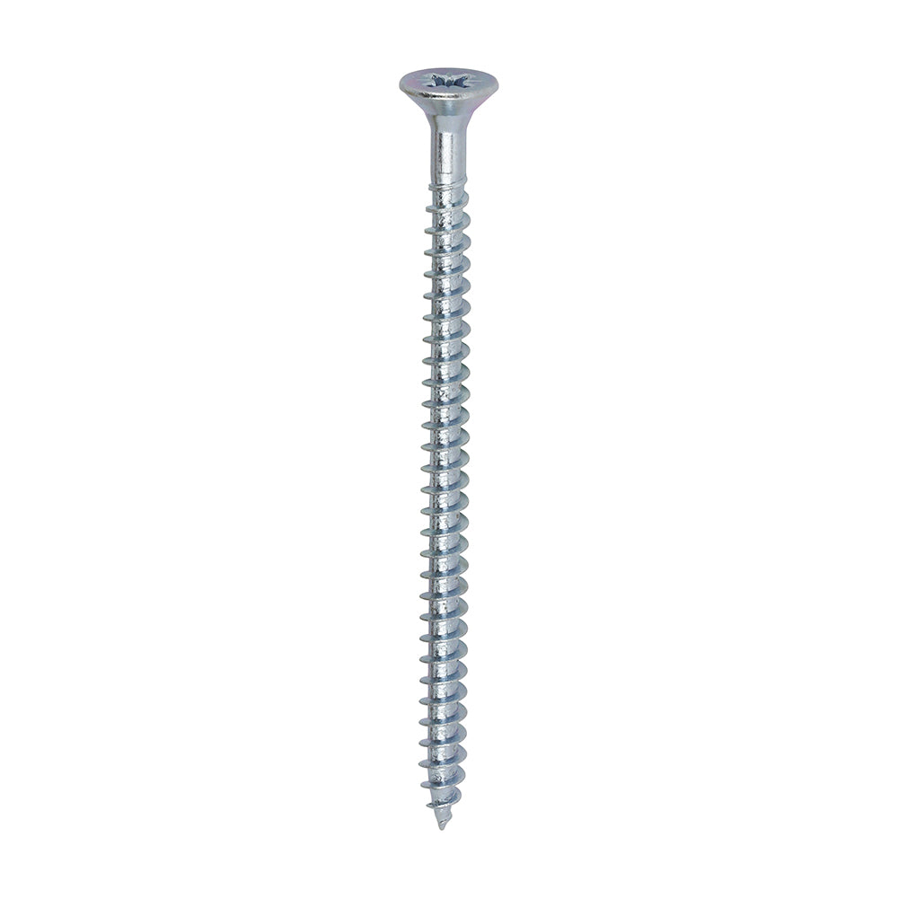 This is an image of Timco - Solo Chipboard & Woodscrews - PZ - Double Countersunk - Zinc 5.0 x 80mm - (200 PCS Box) 50080SOLOZ