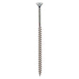 This is an image of Timco - Solo Chipboard & Woodscrews - SQ - Double Countersunk - Zinc 5.0 x 80mm - (200 PCS Box) 50080SQSZ