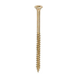 This is an image of Timco - Velocity Premium Multi-Use Screws - PZ - Double Countersunk - Yellow 5.0 x 80mm - (1000 PCS Box) 50080VYIND