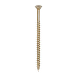This is an image of Timco - C2 Strong-Fix Screws - PZ - Double Countersunk - Twin-Cut - Yellow 5.0 x 90mm - (100 PCS Box) 50090C2