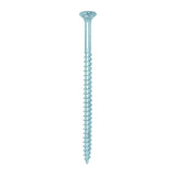 This is an image of Timco - Solo Chipboard & Woodscrews - PZ - Double Countersunk - Zinc 5.0 x 90mm - (100 PCS Box) 50090SOLOZ