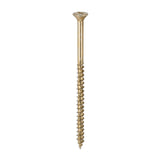 This is an image of Timco - Velocity Premium Multi-Use Screws - PZ - Double Countersunk - Yellow 5.0 x 90mm - (1000 PCS Box) 50090VYIND