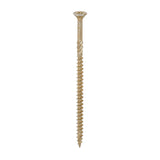 This is an image of Timco - C2 Strong-Fix Screws - PZ - Double Countersunk - Twin-Cut - Yellow 5.0 x 100mm - (300 PCS Tub) 50100C2TUB