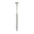 This is an image of Timco - Classic Multi-Purpose Screws - PZ - Double Countersunk - Stainless Steel 5.0 x 100mm - (4 PCS TIMpac) 50100CHSSP