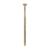 This is an image of Timco - Classic Multi-Purpose Screws - PZ - Double Countersunk - Yellow 5.0 x 100mm - (100 PCS Box) 50100CLAF