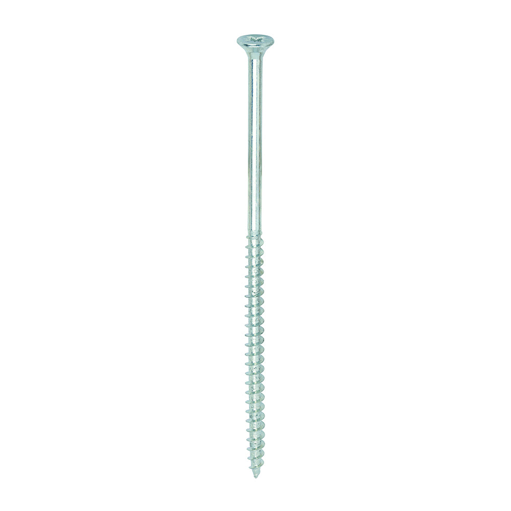This is an image of Timco - Solo Chipboard & Woodscrews - PZ - Double Countersunk - Zinc 5.0 x 120mm - (100 PCS Box) 50120SOLOZ