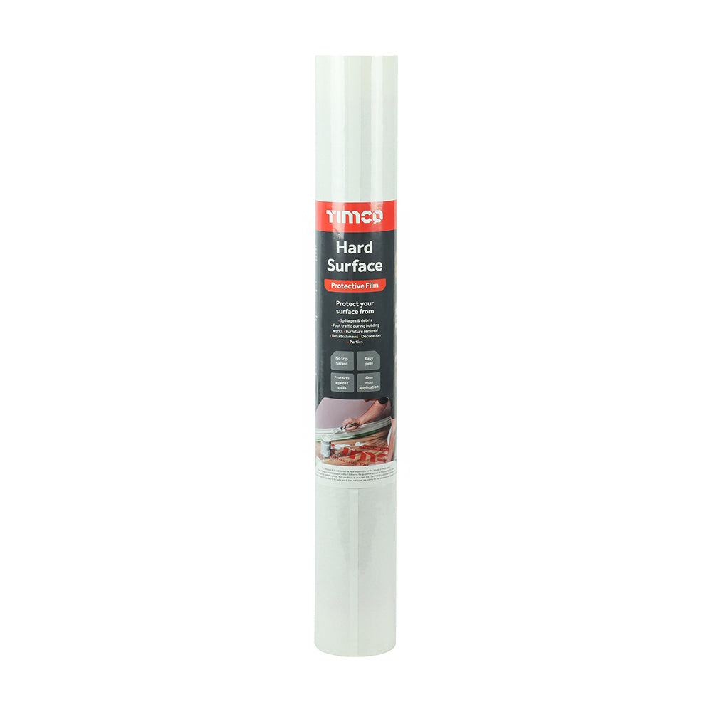 This is an image of Timco - Protective Film - For Hard Surfaces 50m x 0.6m 50HP