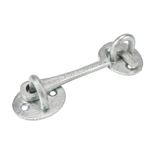 This is an image of Timco - Cabin Hooks - Hot Dipped Galvanised 4" (1 Each Plain Bag) 523219
