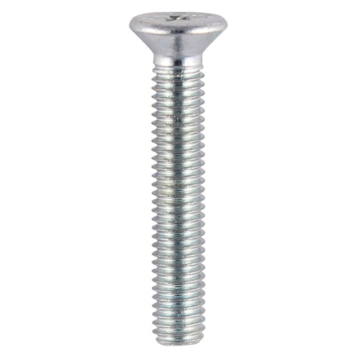 This is an image of Timco - Machine Screws - Countersunk - PH - Metric Thread - B Point - Zinc M5 x 30mm - (500 PCS Box) 530Z