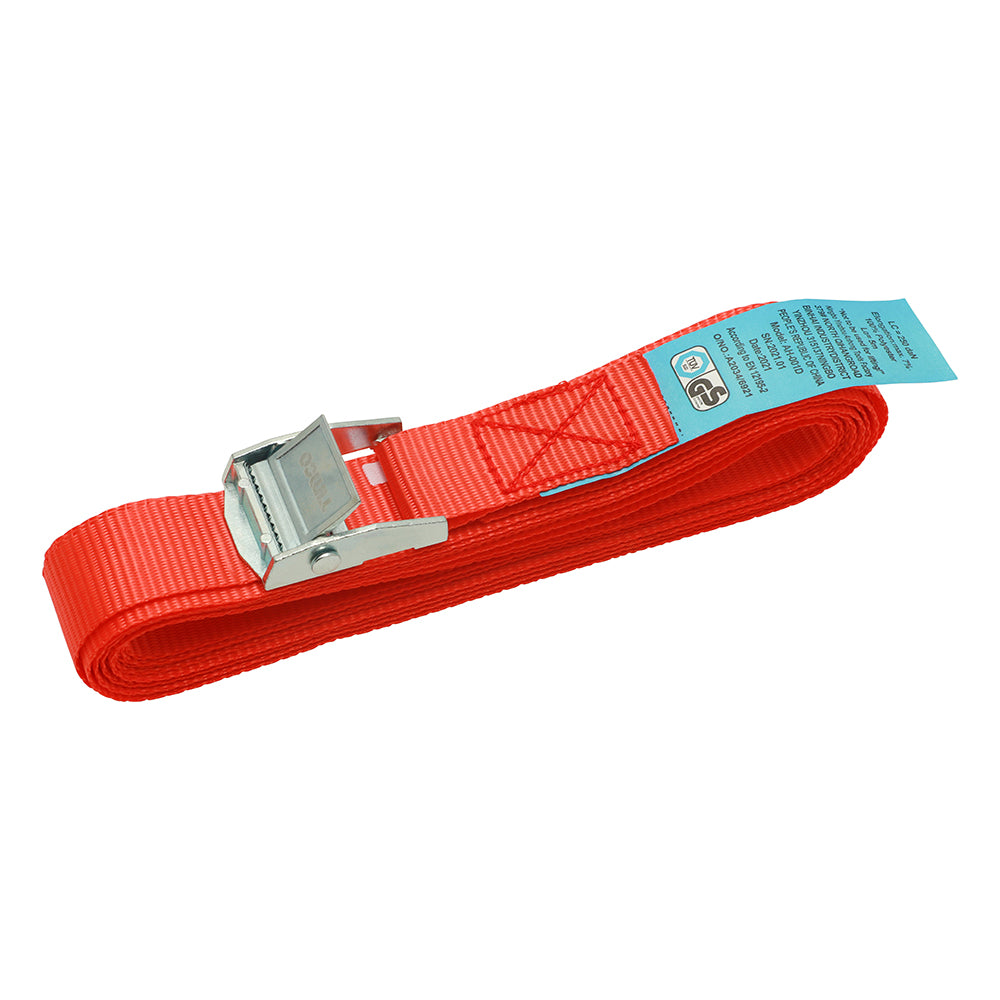 This is an image of Timco - Cam Buckles - Standard Duty 5m x 25mm (2 Pieces Box) 5CBTD2