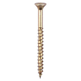 This is an image of Timco - Velocity Premium Multi-Use Screws - PZ - Double Countersunk - Yellow 6.0 x 45mm - (200 PCS Box) 60045VY