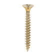This is an image of Timco - Solo Chipboard & Woodscrews - PZ - Double Countersunk - Yellow 6.0 x 50mm - (200 PCS Box) 60050SOLOC