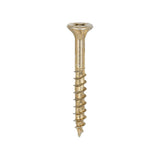 This is an image of Timco - Velocity Premium Multi-Use Screws - PZ - Double Countersunk - Yellow 6.0 x 50mm - (200 PCS Box) 60050VY