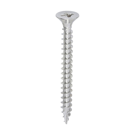This is an image of Timco - Classic Multi-Purpose Screws - PZ - Double Countersunk - A2 Stainless Steel 6.0 x 60mm - (200 PCS Box) 60060CLASS