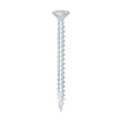This is an image of Timco - C2 Exterior Strong-Fix Screws - PZ - Double Countersunk with Ribs - Twin-Cut - Silver 6.0 x 70mm - (200 PCS Box) 60070C2SBX
