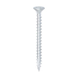 This is an image of Timco - C2 Exterior Strong-Fix Screws - PZ - Double Countersunk with Ribs - Twin-Cut - Silver 6.0 x 70mm - (200 PCS Box) 60070C2SBX