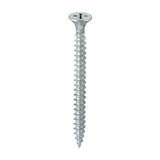 This is an image of Timco - Solo Chipboard & Woodscrews - PZ - Double Countersunk - Zinc 6.0 x 70mm - (200 PCS Box) 60070SOLOZ