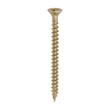 This is an image of Timco - C2 Strong-Fix Screws - PZ - Double Countersunk - Twin-Cut - Yellow 6.0 x 80mm - (200 PCS Box) 60080C2