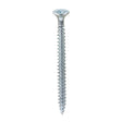 This is an image of Timco - Solo Chipboard & Woodscrews - PZ - Double Countersunk - Zinc 6.0 x 80mm - (200 PCS Box) 60080SOLOZ